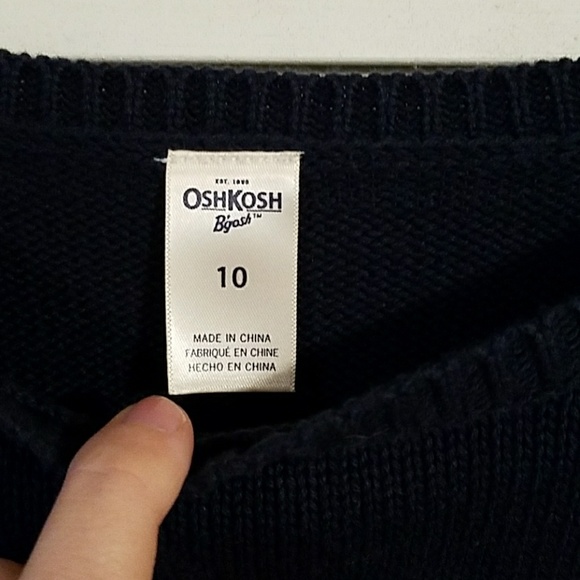Girls Oshkosh sweater size 10 nwt - Picture 2 of 3
